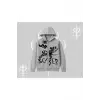 Beyaz Hırka Sweatshirt Why are u Scared