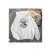 Beyaz Hogwarts Printed Autumn Winter Long