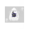 Beyaz Kapşonlu Sweatshirt Sp55der