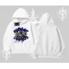 Beyaz Kapşonlu Sweatshirt Sp55der
