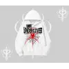 Beyaz Kapşonlu Sweatshirt Spider Undercover