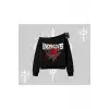 Beyaz Kayık Yaka Sweatshirt Spider Undercover