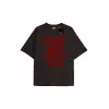Beyaz Oversize T-shirt çılgın Özel tasarım