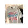 Beyaz Unisex Fun Corecvry Ufo Tişört