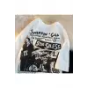 Beyaz Unisex Senseless Tişört