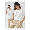 Beyaz Unisex  T-Shirt 1 Adet
