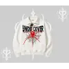 Beyaz Yarım Fermuarlı Sweatshirt Spider Undercover