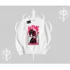 Biskilet Sweatshirt Anime Girlfriend Kırmızı