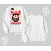 Biskilet Sweatshirt Daruma Kedi Anime Baskılı