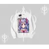 Biskilet Sweatshirt Hello Anime Kız Sevimli Karakter Baskılı