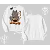 Biskilet Sweatshirt Ramen Lover Kedi Anime Baskılı