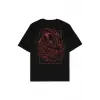 Blood Siyah Oversize Unisex T-shirt