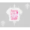 Born to Be a Star Yazılı Sevimli Kedi Arka Baskılı Babby Tee Tshirt