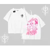 Born to Be a Star Yazılı Sevimli Kedi Arka Baskılı Oversize Tshirt