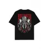 Bossmaster Siyah Oversize Unisex T-shirt