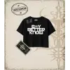 BOY BETTER KNOW Kadın Crop Tişört