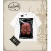 BRAIN HALFTONE Oversize Unisex Tişört