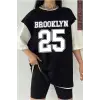 BROOK 25 Siyah Oversize Çift Renk