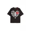 Brook Baskılı Oversize Kalıp Unisex T-shirt