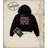 BUILT DIFFERENT Kadın Crop Kapşonlu Sweatshirt