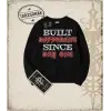 BUILT DIFFERENT Oversize Unisex Bisiklet Yaka Sweatshirt