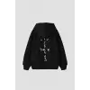 Cactus Jack Sırt Baskılı Oversize Unisex Siyah