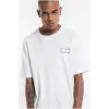 Cactus Oversize T-shirt Beyaz