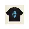 Cactusj Utopia Scream Baskılı Oversize Unisex Pamuklu Nefes Alan Kalın Kumaşlı