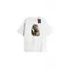California Baskılı Oversize Kalıp Unisex T-shirt