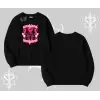 Candyland Yazılı Sevimli Kedi Baskılı Oversize Crop Tshirt