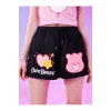 Care Bears Cartoon Graphic Drawstring Waist Şort