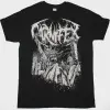 CARNIVORE RETALIATION NEW BLACK T-SHIRT ÖN VE ARAKA BASKILI