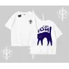 Cat Mom Yazılı Minimal Kedi Arka Baskılı Oversize Tshirt