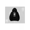 Catronaut Kedi Baskılı Biskilet Sweatshirt