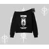 Catronaut Kedi Baskılı Oversize Tshirt