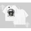 Catronaut Kedi Baskılı Oversize Tshirt