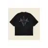 Chrome Hearts X Nocta Baskılı Oversize Unisex Pamuklu Nefes Alan Kalın Kumaşlı