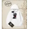 CHROME SKULL Oversize Unisex Kapşonlu Sweatshirt