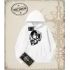 CHROME SKULL  Oversize Unisex Kapşonlu Sweatshirt