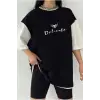 Çift Renk delicate  Baskılı Unisex Tshirt