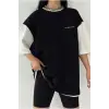 Çift Renk MİNİMAL LESS  2 Baskılı Unisex Tshirt