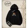 Çilek kız Oversize Unisex Kapşonlu Sweatshirt