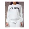 Coke serisi SXY Letter Graphic Drop Shoulder Sweatshirt