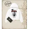 CONQUER Kadın Crop Kapşonlu Sweatshirt