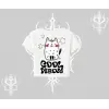 Cool Meow Yazılı Sevimli Kedi Arka Baskılı Babby Tee Tshirt