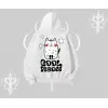 Cool Meow Yazılı Sevimli Kedi Arka Baskılı Kapşonlu Sweatshirt