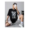 Coolane Kelebek Desenli Baskılı T-shirt