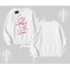 Cozy Queen Kedi Baskılı Biskilet Sweatshirt