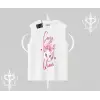 Cozy Queen Kedi Baskılı Kolsuz Tshirt