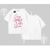 Cozy Queen Kedi Baskılı Oversize Tshirt